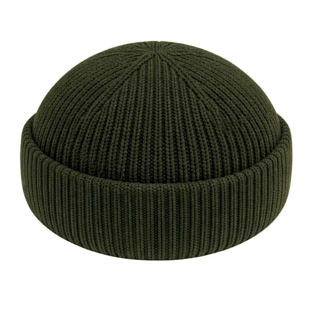 ARMY GREEN FISHERMAN BEANIE PRO