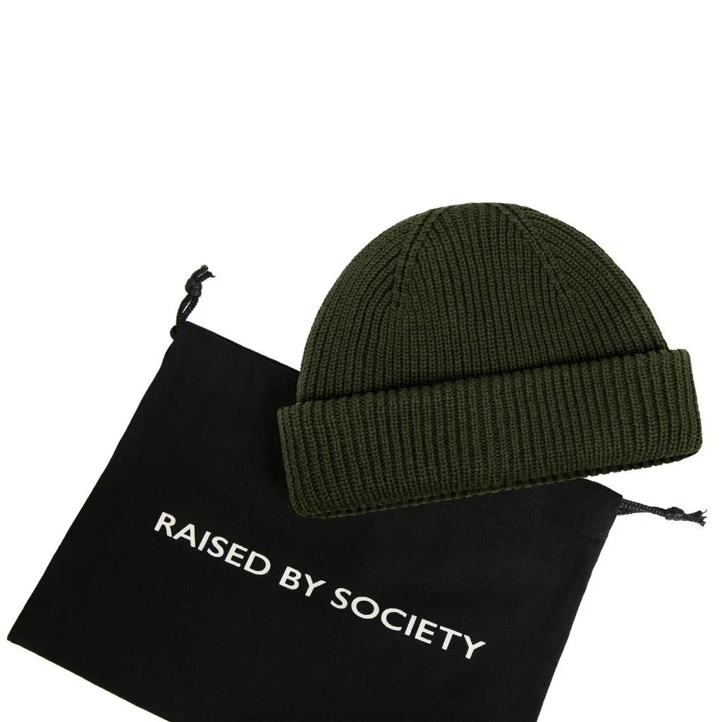 ARMY GREEN FISHERMAN BEANIE PRO