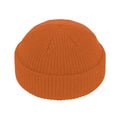BURNT ORANGE FISHERMAN BEANIE