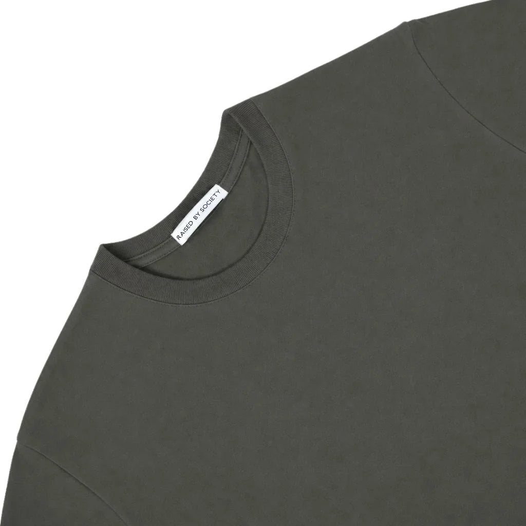 MILITARY GREEN LOOPWHEELED T-SHIRT 3-PACK