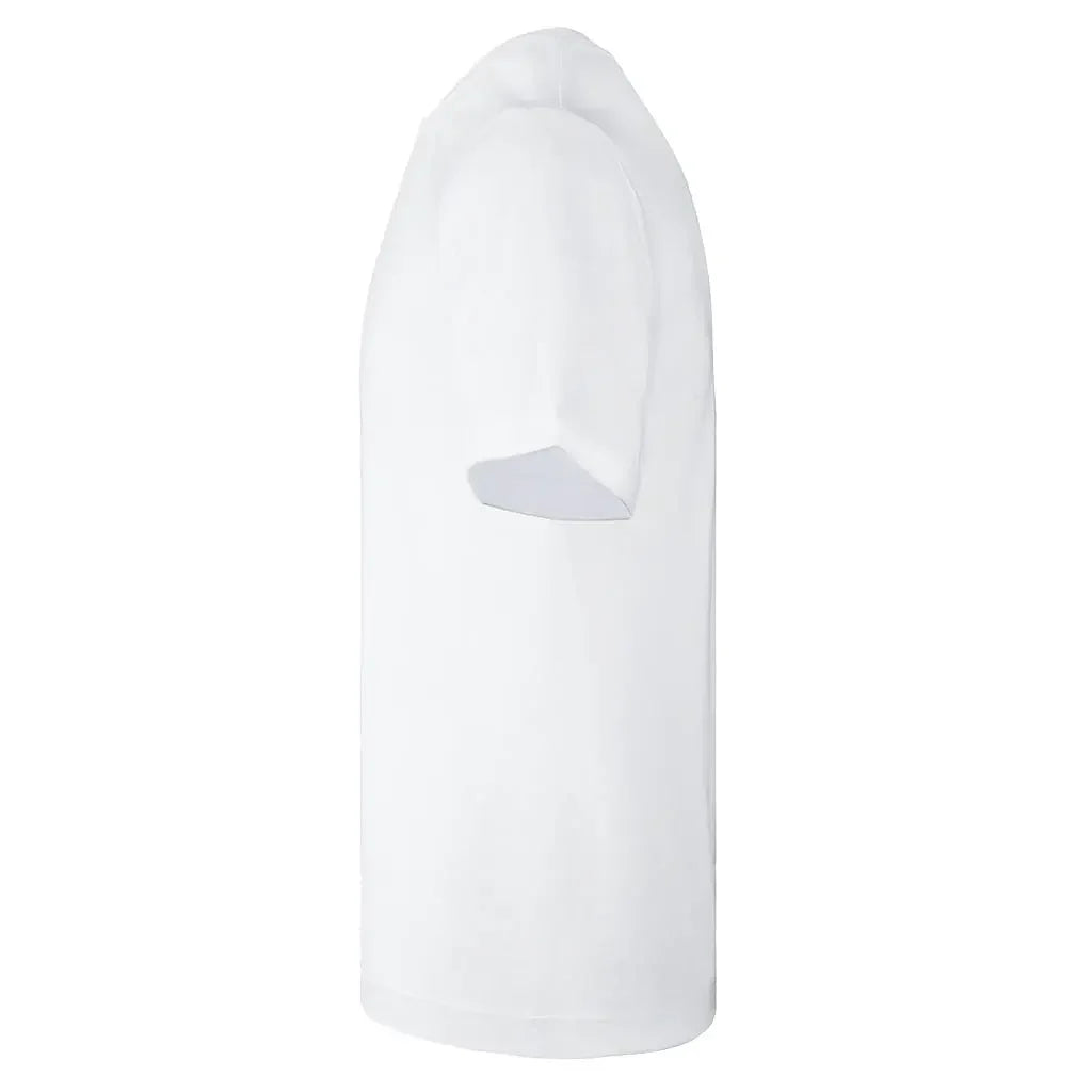 WHITE LOOPWHEELED T-SHIRT